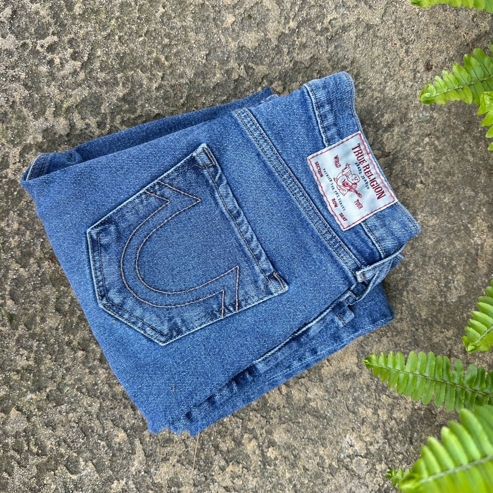 True Religion Light Blue Denim Jeans